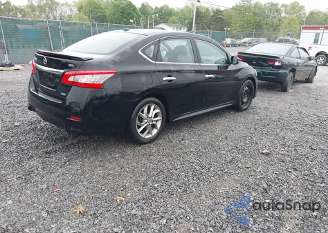 2013 Nissan Sentra Sr z USA, uszkodzony, nr VIN 3N1AB7AP2DL619228